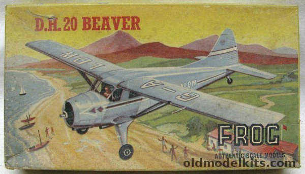 Frog 1/82 DH-20 Beaver, 384P plastic model kit